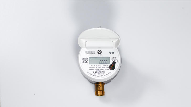 Residential Domestic Ultrasonic Domestic Wireless  R250 Smart Water Meter  brass body wholesale