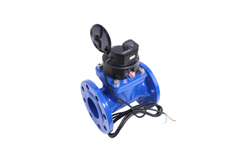 Mechanical Industrial Woltman Bulk Dry Type R80 / Class B Water Meter 